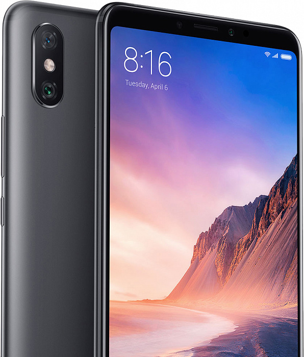 Смартфон Xiaomi Mi Max 3 64Gb M1804E4A (Black) купить в интернет-магазине icover