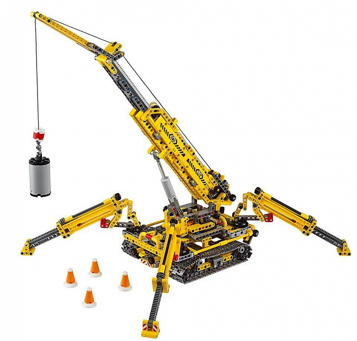 Конструктор Lego Technic Compact Crawler Crane 42097 (Yellow) купить в интернет-магазине icover