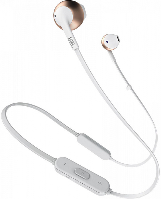 Bluetooth-наушники с микрофоном JBL Tune 205BT (Rose Gold) купить в интернет-магазине icover