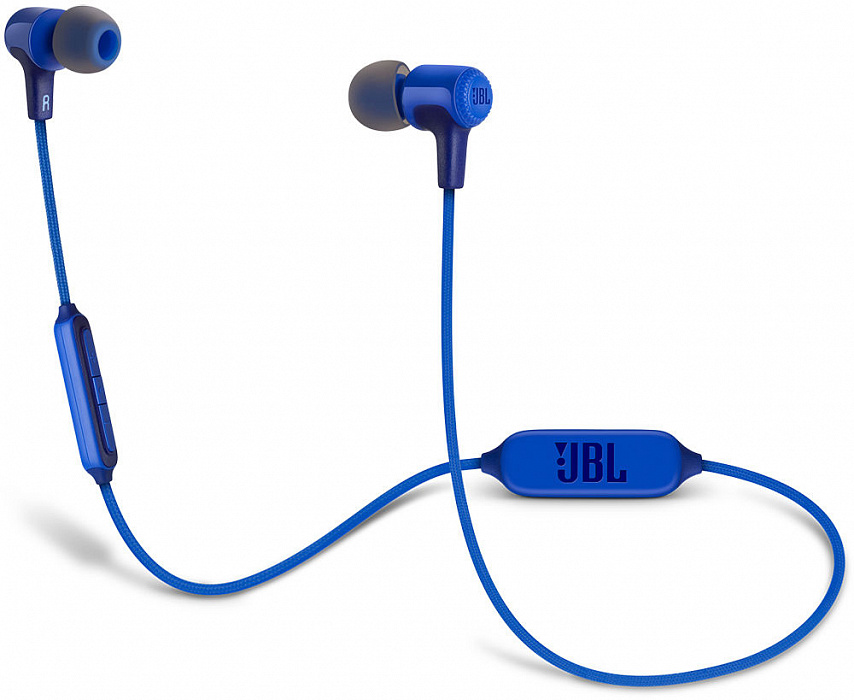 Внутриканальная Bluetooth-гарнитура JBL E25 (Blue) купить в интернет-магазине icover