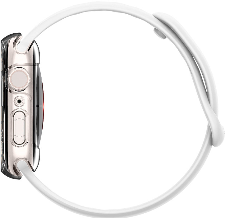 Spigen Ultra Hybrid (ACS04188) для Apple Watch 7 / 8 41mm (Clear) купить в интернет-магазине icover