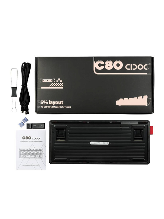 Клавиатура игровая магнитная Cidoo C80 (Black) купить в интернет-магазине icover