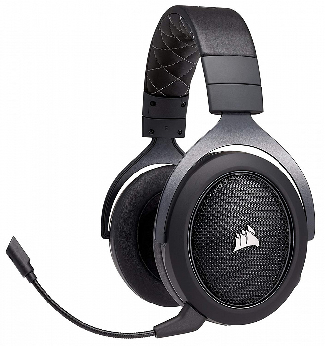 Игровая гарнитура Corsair HS70 Wireless CA-9011175-EU (Carbon) купить в интернет-магазине icover