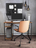 Стол письменный с полкой для ПК RIDBERG GILBERT (Dark Oak/Black) купить в интернет-магазине icover
