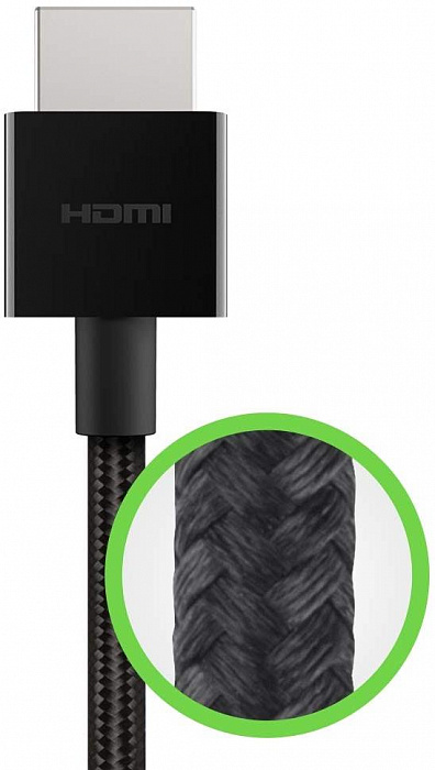 Кабель Belkin Ultra HD High Speed 4К/8К HDMI 2.1 (AV10176bt1M-BLK) 1м (Black) купить в интернет-магазине icover