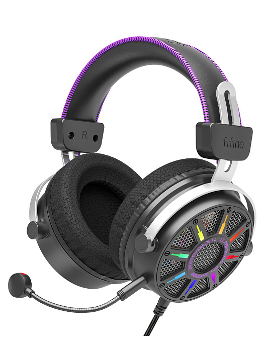 Игровые наушники Fifine H19 Gaming Headsets (Black) купить в интернет-магазине icover