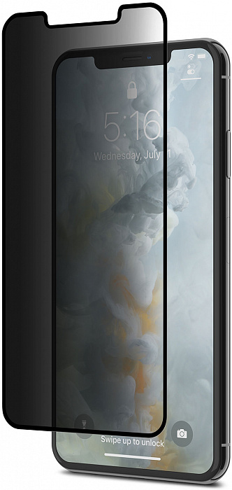 Защитное стекло Moshi IonGlass Privacy (99MO115001) для iPhone XR (Black) купить в интернет-магазине icover