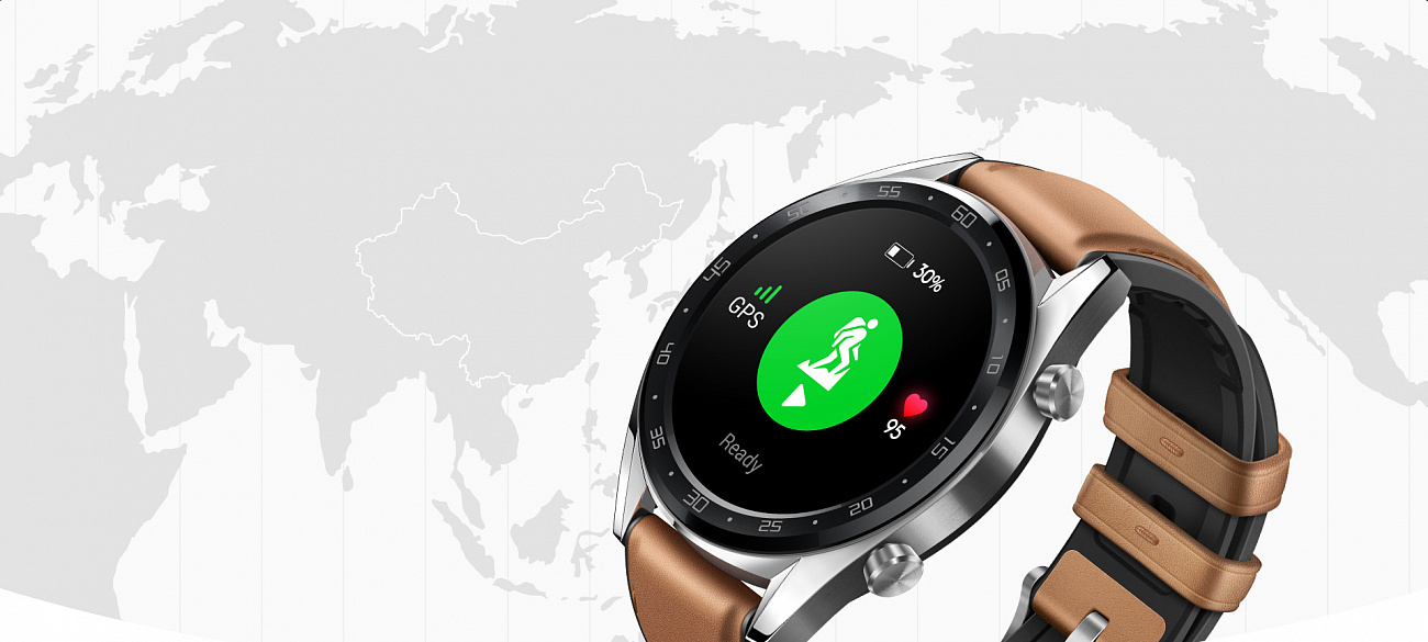 Умные часы Huawei Watch GT Sport 55023251 (Black) купить в интернет-магазине icover