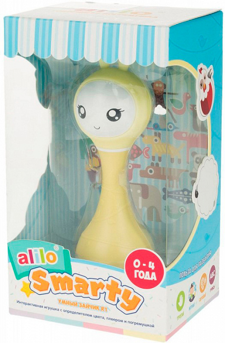 Интерактивная развивающая игрушка Alilo Умный зайка R1 (Yellow) купить в интернет-магазине icover