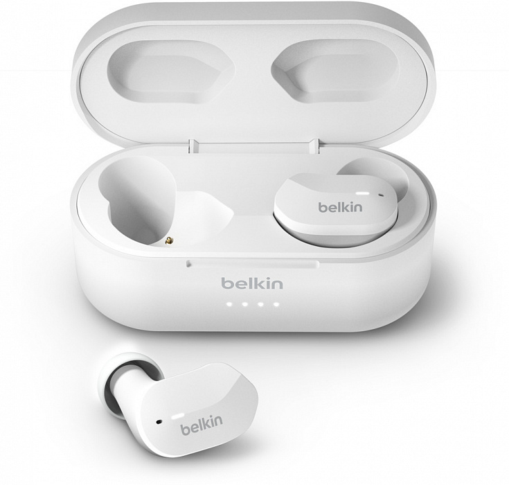 Беспроводные наушники Belkin SoundForm AUC001btWH (White) купить в интернет-магазине icover