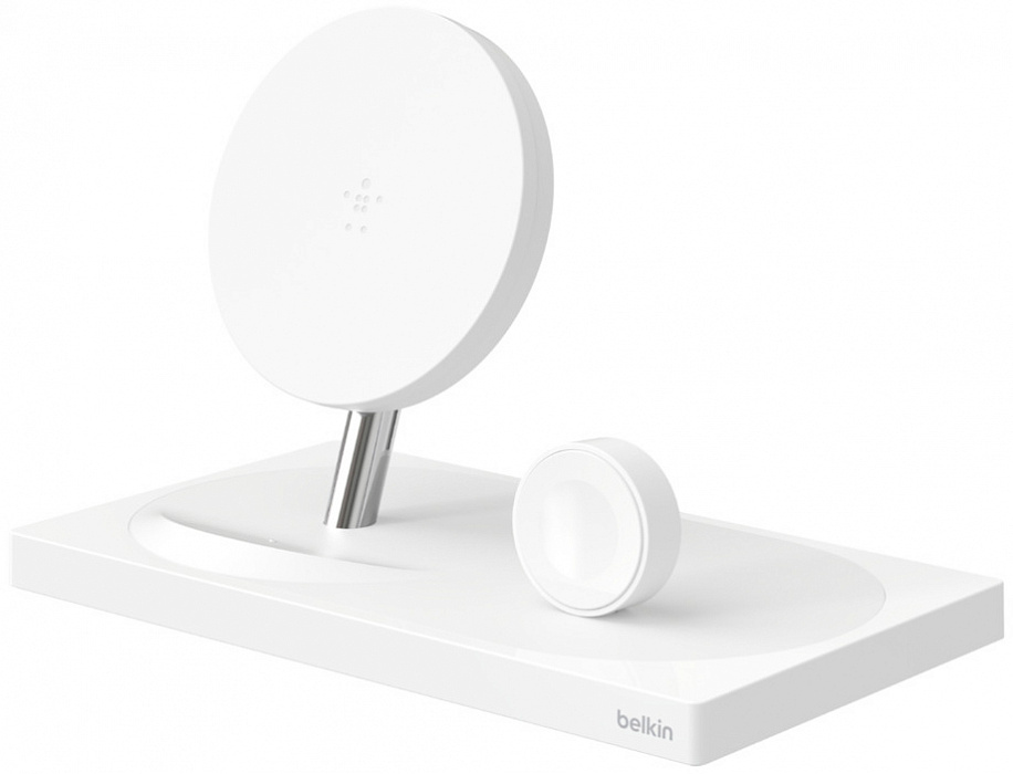 Беспроводная док-станция Belkin BoostUp для iPhone/Apple Watch (White) купить в интернет-магазине icover