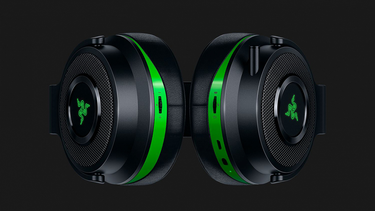 Игровая гарнитура Razer Thresher (RZ04-02240100-R3M1) для Xbox One (Black/Green) купить в интернет-магазине icover