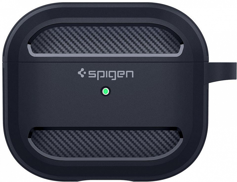 Чехол Spigen Rugged Armor (ASD01980) для AirPods 3 (Gray) купить в интернет-магазине icover
