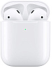 Наушники Apple AirPods в футляре с беспроводной зарядкой MRXJ2 (White) купить в интернет-магазине icover