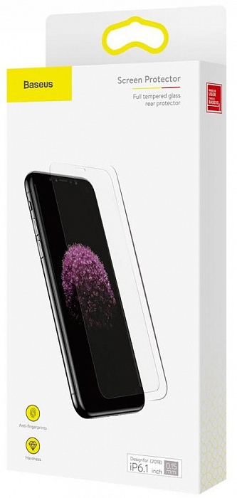 Защитное стекло Baseus Tempered Glass Film 0.15mm (SGAPIPH65-GS02) для iPhone Xs Max (Transparent) купить в интернет-магазине icover
