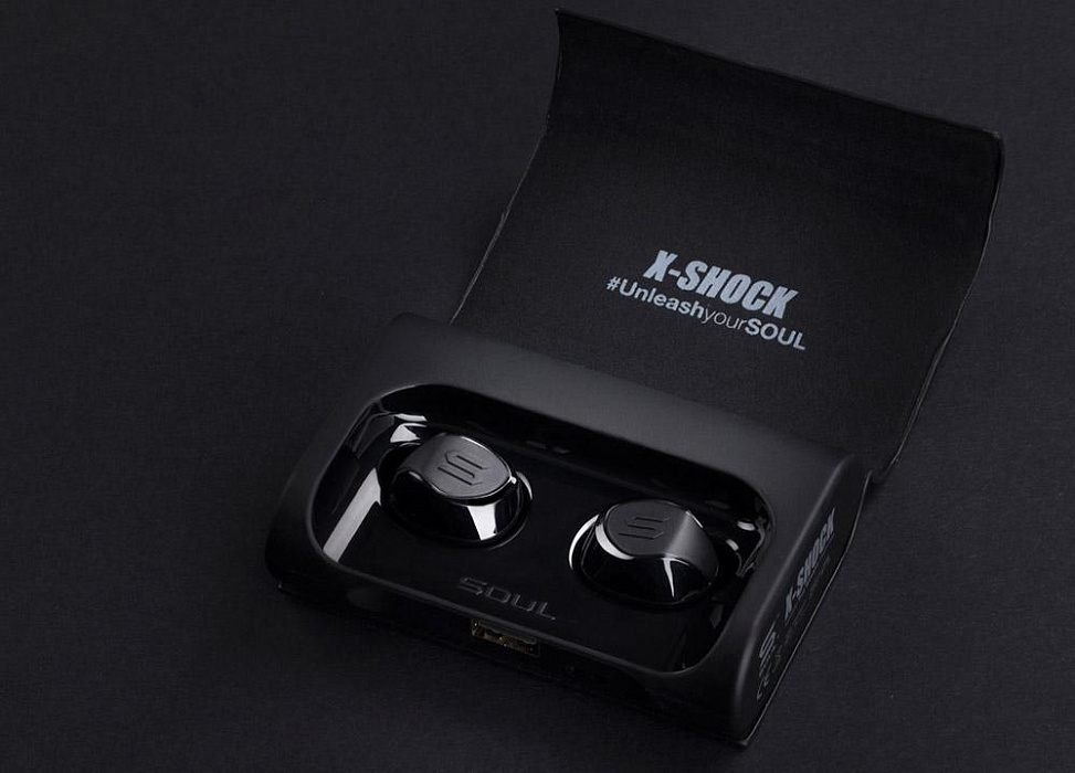Беспроводные наушники Soul X-Shock 15119784 (Black) купить в интернет-магазине icover