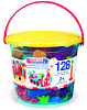 Battat Bristle Blocks, в ведерке, 128 деталей (68171) - игольчатый конструктор купить в интернет-магазине icover