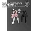 Держатель Elago Earhooks (EAP-PAD-LPK) для наушников Apple AirPods (Pink) купить в интернет-магазине icover