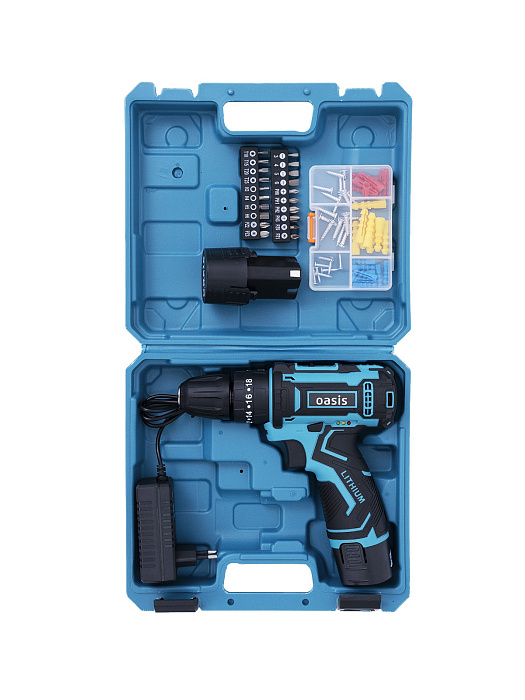 Аккумуляторный шуруповерт Oasis ASU-12S (Blue) купить в интернет-магазине icover