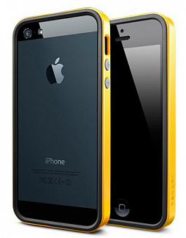 SGP Neo Hybrid EX Vivid Case (SGP09518) - чехол для iPhone 5 (Reventon Yellow)