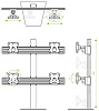 Кронштейн ErgoFount RSST-8040/4 для 4 мониторов 24" (Steel) купить в интернет-магазине icover