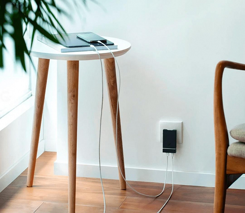 Сетевое зарядное устройство Native Union Smart Charger 18W SMART-PD-GRY-INT (Black) купить в интернет-магазине icover