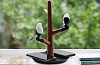 Светильник HomeTree Qis Fast Charge (YT-M1601-2WW) с беспроводной зарядкой (Light Wood) купить в интернет-магазине icover