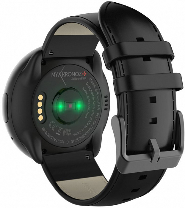Умные часы MyKronoz ZeRound2 HR Premium (Black) купить в интернет-магазине icover
