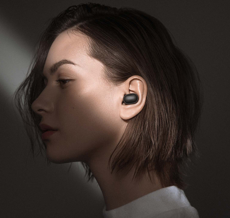 Беспроводные наушники Xiaomi Redmi AirDots (Black) купить в интернет-магазине icover