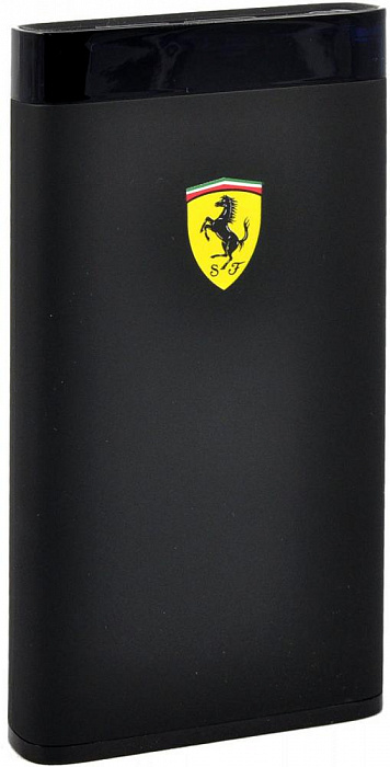 Ferrari Portable Charger 12000mAh (FEPBI812BK) - внешний аккумулятор (Rubber Black) купить в интернет-магазине icover
