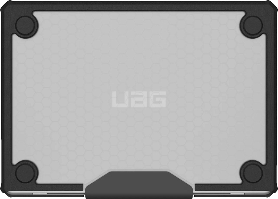 Чехол UAG Plyo (134007114340) для MacBook Air 13" M2 2022 (Ice/Black) купить в интернет-магазине icover