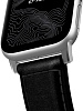 Ремешок Nomad Traditional Strap (NM1A41ST00) для Apple Watch Series SE/6/2/3/4 42/44 mm (Black/Silver) купить в интернет-магазине icover