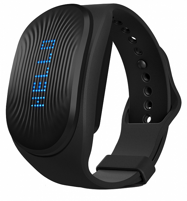 Фитнес-браслет Healbe GoBe 2 + ремешок (Black/Purple) купить в интернет-магазине icover