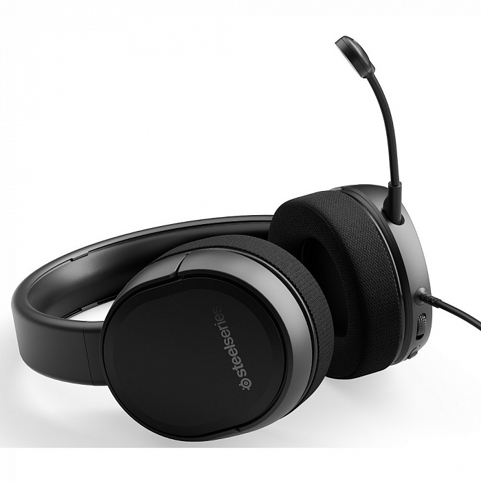 Наушники с микрофоном Steelseries Arctis Raw (Black) купить в интернет-магазине icover