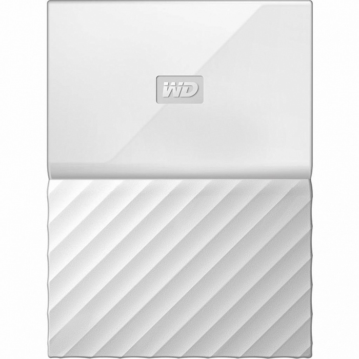 Внешний жесткий диск Western Digital My Passport 2.5" USB 3.0 2Tb HDD WDBLHR0020BWT-EEUE (White) купить в интернет-магазине icover