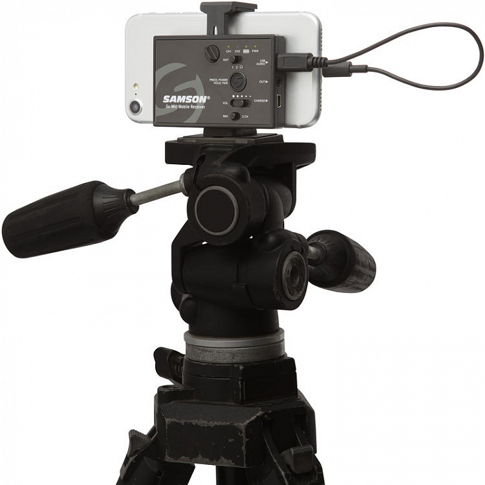 Беспроводной микрофон Samson Go Mic Mobile Lavalier Wireless System (Black) купить в интернет-магазине icover