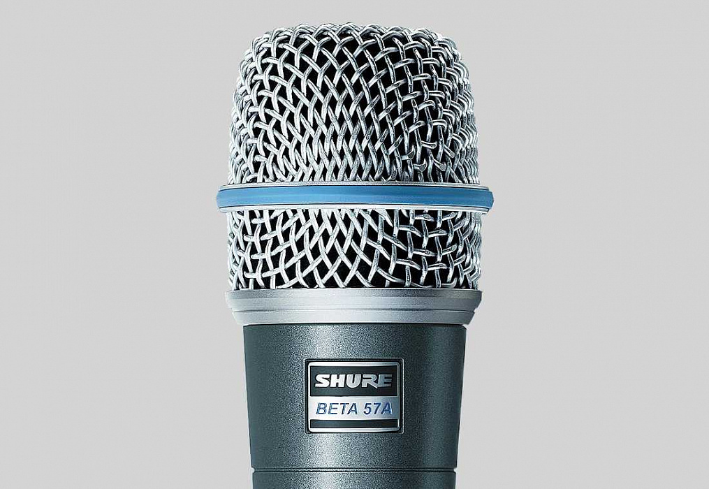 Shure Beta 57A - динамический суперкардиоидный инструментальный микрофон (Black) купить в интернет-магазине icover