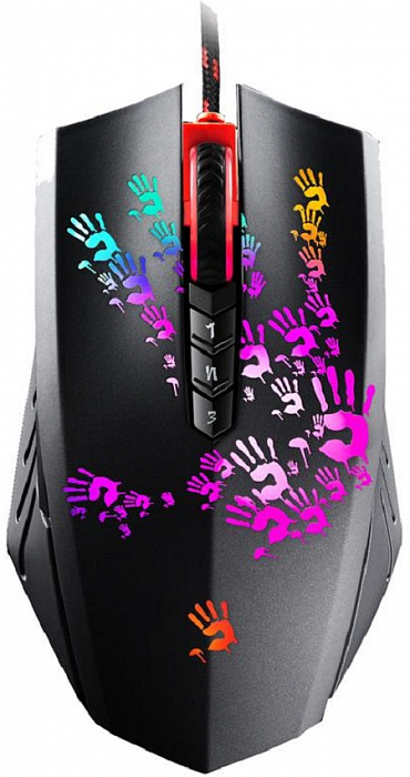 A4Tech Bloody A6 Blazing - игровая проводная мышь (Black) купить в интернет-магазине icover