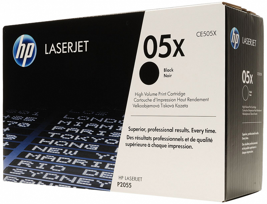 Картридж HP 05X (CE505X) для принтеров HP LaserJet P2055 (Black) купить в интернет-магазине icover