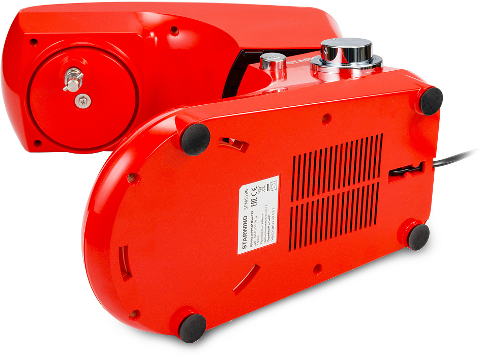 Миксер планетарный Starwind SPM5186 1000Вт (Coral) купить в интернет-магазине icover