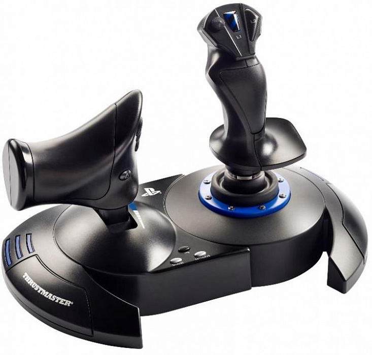 Thrustmaster T-Flight Hotas 4 EMEA War Thunder Pack (4160656) - джойстик (Black) купить в интернет-магазине icover