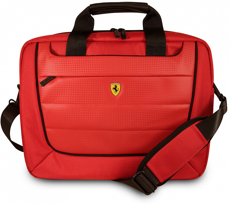 Сумка Ferrari Scuderia (FECB13RE) для ноутбука 13" (Red) купить в интернет-магазине icover