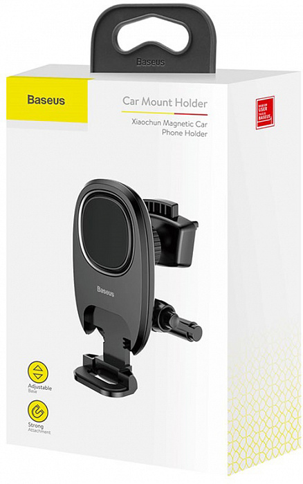 Автомобильный держатель Baseus Xiaochun Magnetic (SUCH-01) для смартфона (Black) купить в интернет-магазине icover