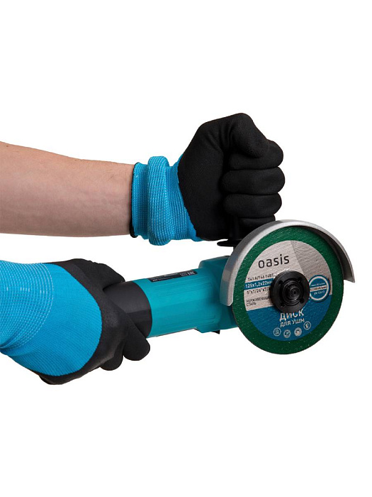 Угловая шлифовальная машина Oasis AG-90/125 (Blue) купить в интернет-магазине icover