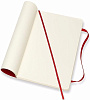 Блокнот Moleskine Classic Soft Large QP618F2 (Red) купить в интернет-магазине icover