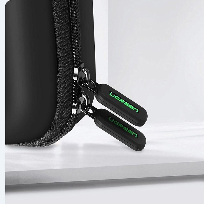 Органайзер Ugreen LP128 (50274) Hard Disk & Accessory Multi-functional Storage Bag (Black) купить в интернет-магазине icover