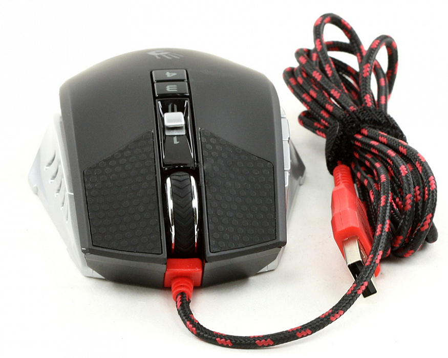 Мышь проводная A4Tech Bloody TL6 (Black/Silver) купить в интернет-магазине icover