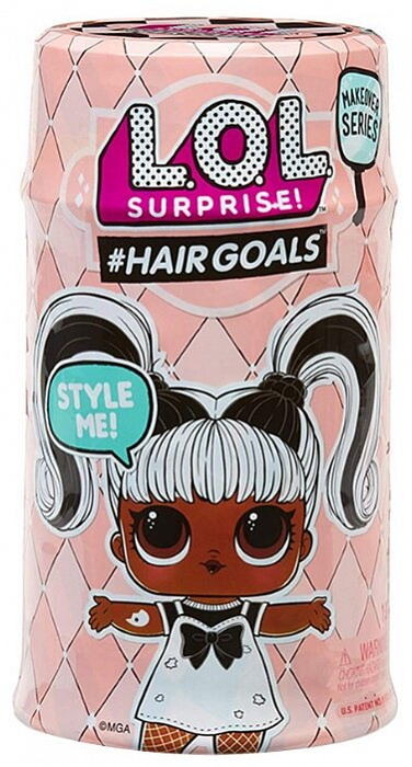 Кукла-сюрприз в капсуле LOL Surprise 5 Hairgoals 2+1 в подарок (556220K) купить в интернет-магазине icover