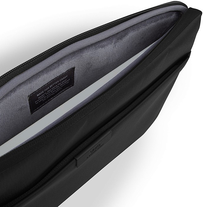 Чехол Uniq Bergen Nylon Laptop sleeve для ноутбуков 14" (Black) купить в интернет-магазине icover