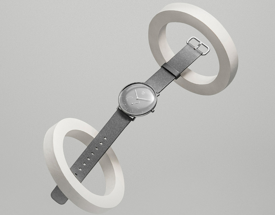 Умные часы Xiaomi Mijia Smart Quartz Watch (Grey) купить в интернет-магазине icover